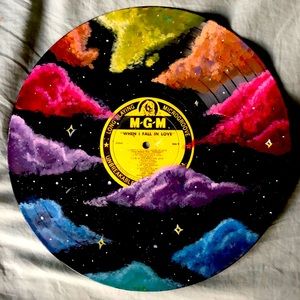 Custom vintage vinyl artwork!